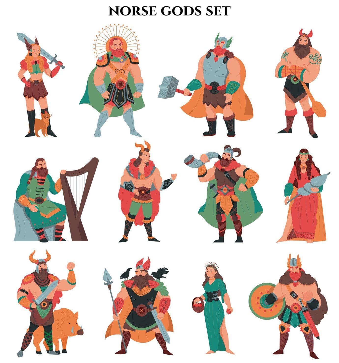 Featured image for quiz: Which Norse Mythological Character Are You?